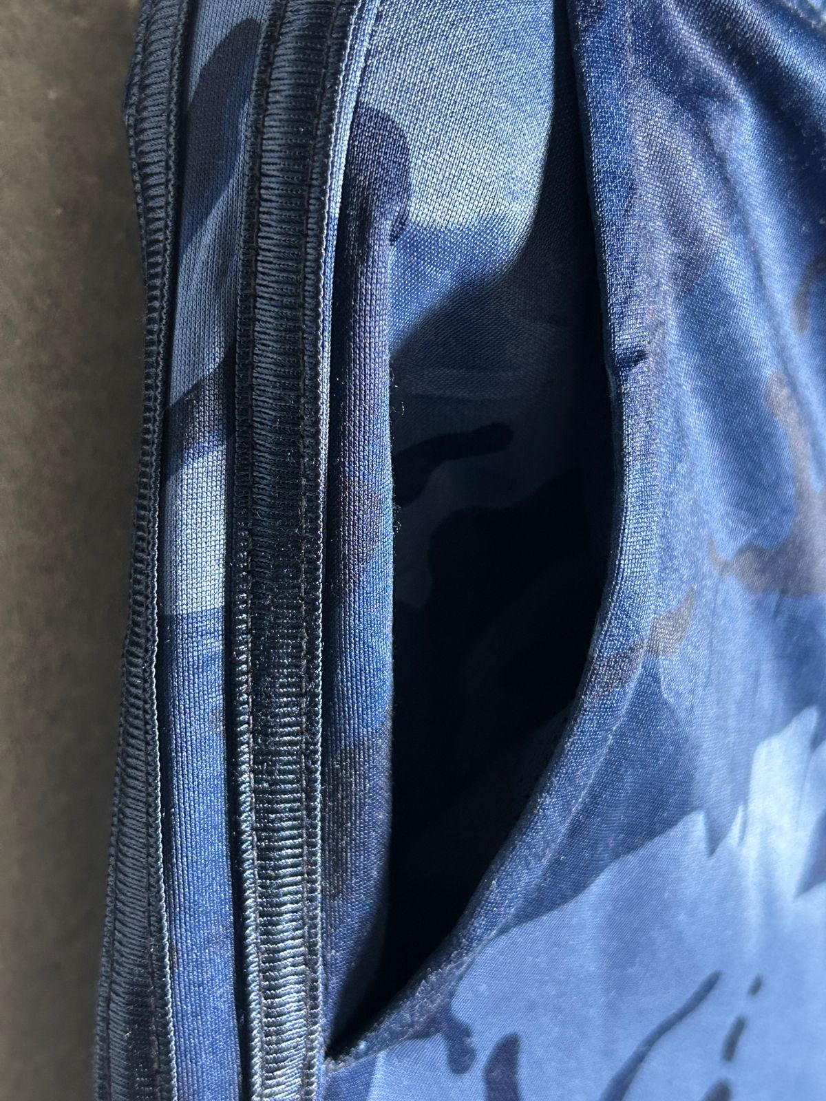 Adidas Blue Army Print Trouser - Medium