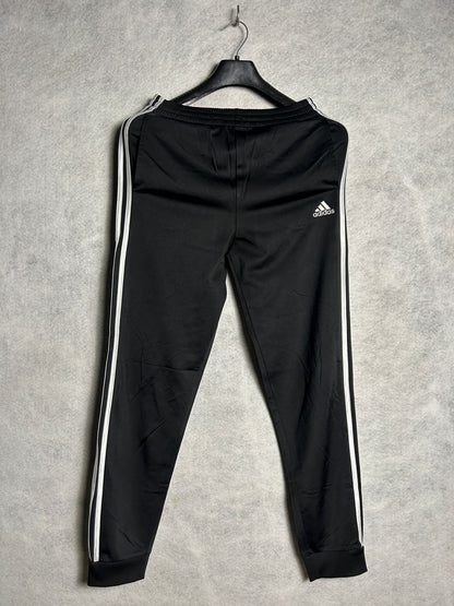 Adidas Black 3 Stripes Trouser - Small