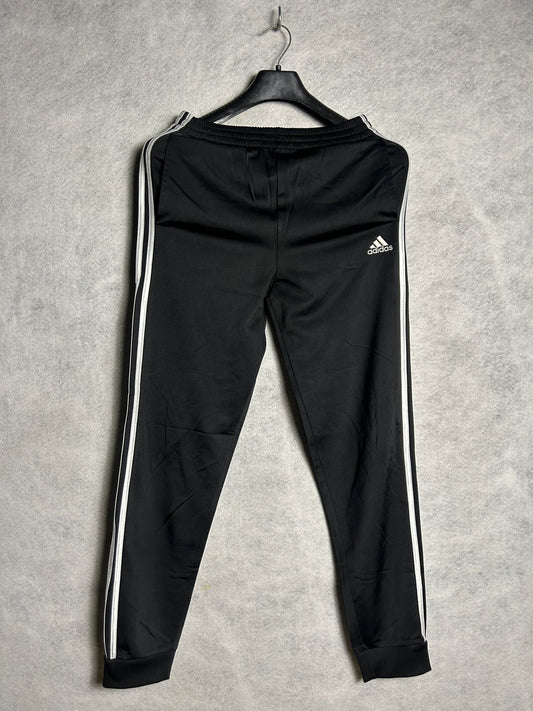 Adidas Black 3 Stripes Trouser - Small