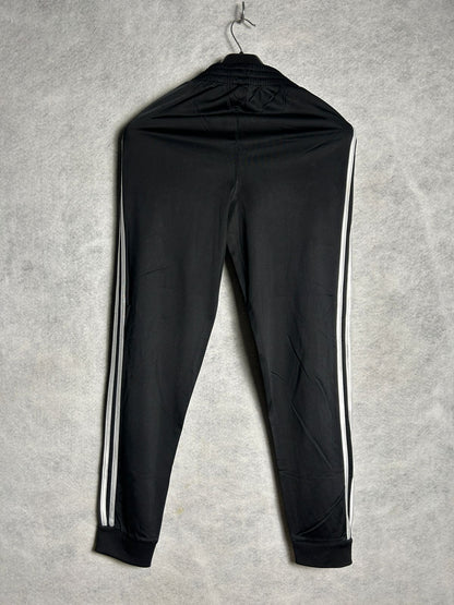 Adidas Black 3 Stripes Trouser - Small