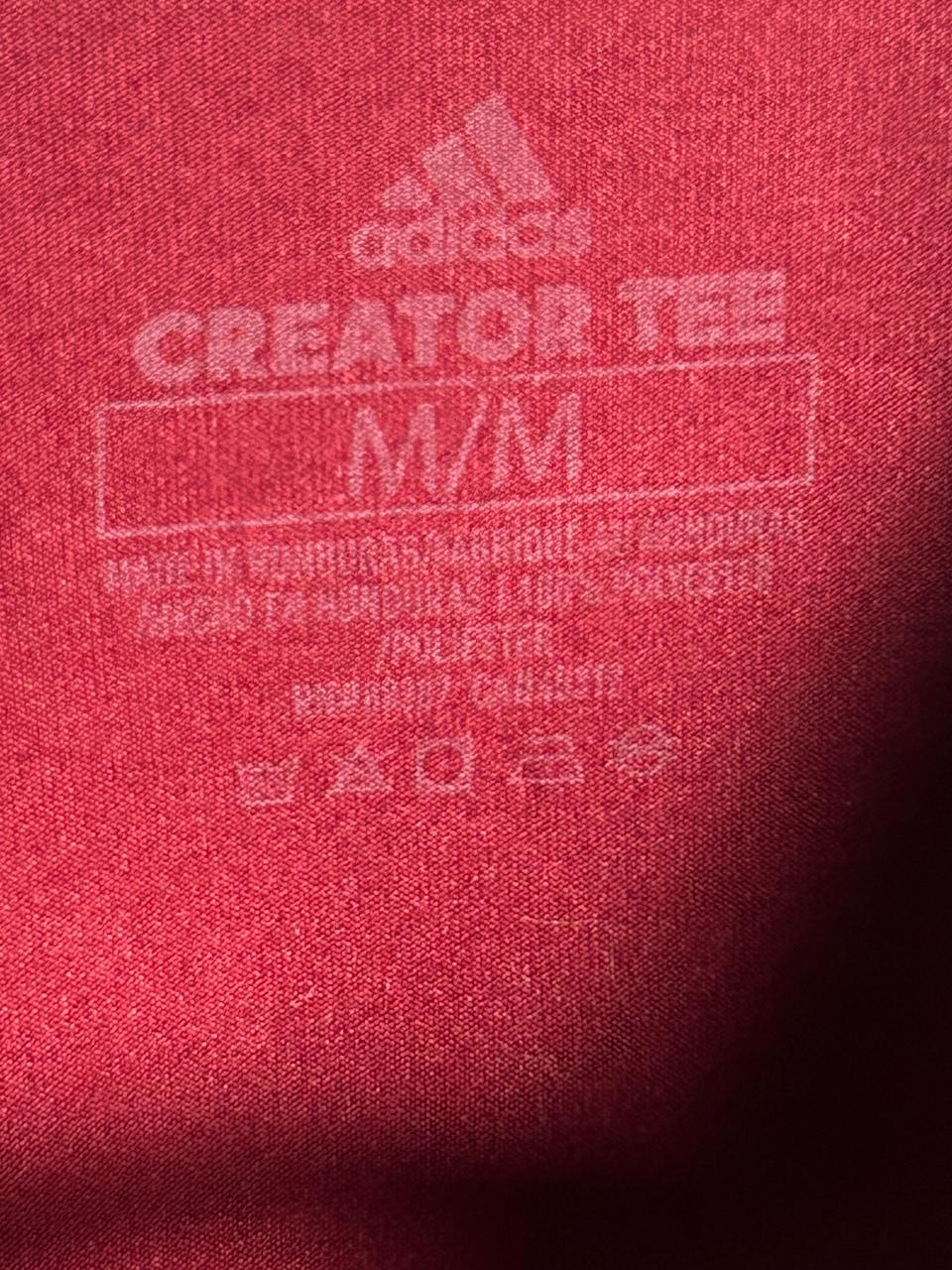 Adidas Creators Tee Red - Medium