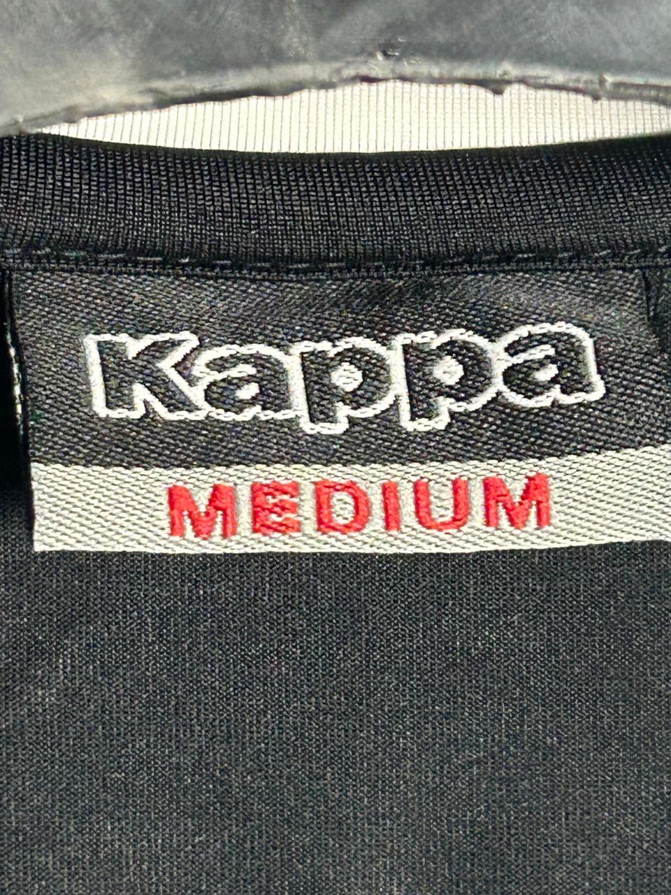 Kappa Black Round Tee - Medium