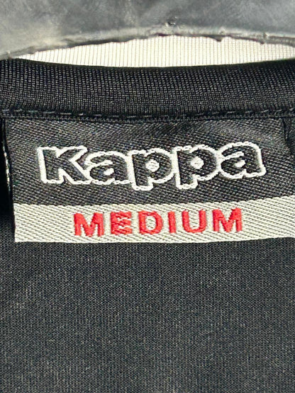 Kappa Black Round Tee - Medium