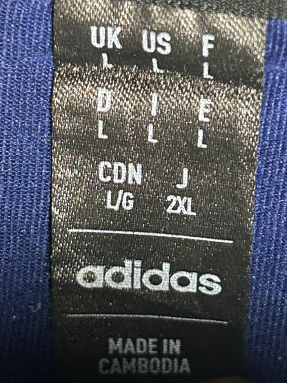 Adidas Blue Round Neck - XXL