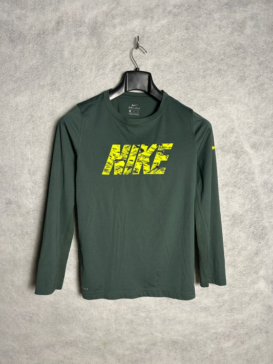 Nike-Jungle Green Round Neck - XL