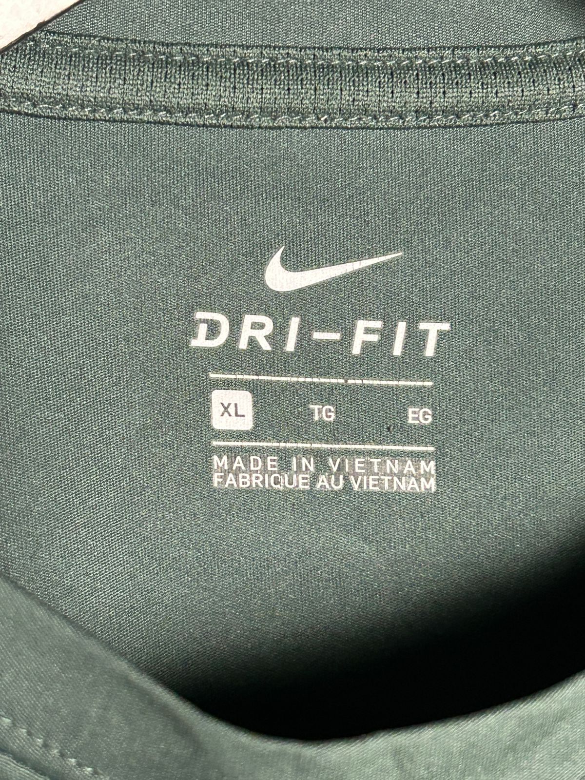Nike-Jungle Green Round Neck - XL