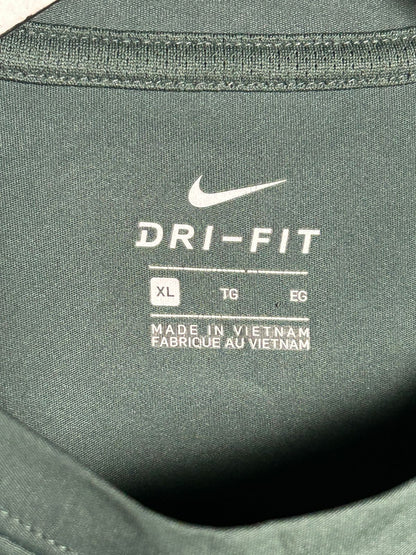 Nike-Jungle Green Round Neck - XL