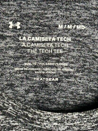 Under Armour La Camiseta Tech Loose Gray Round Neck - Medium