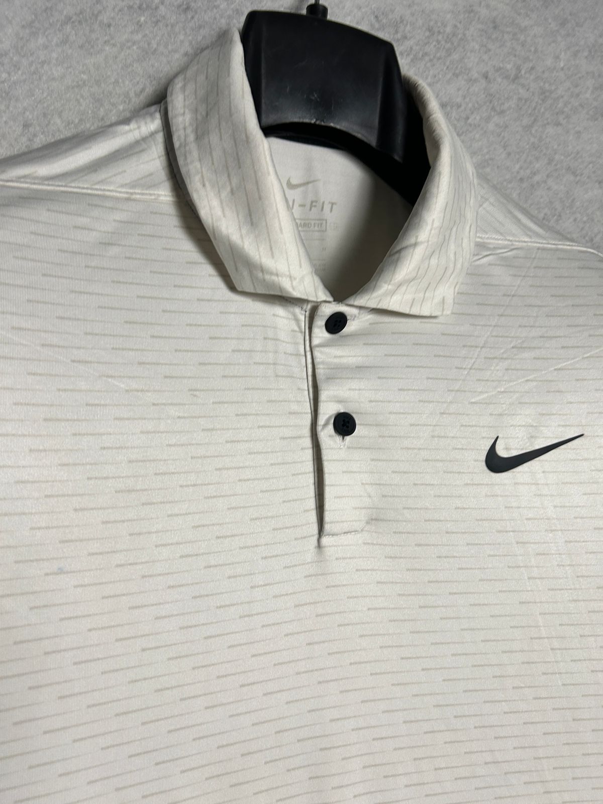 Nike Dri Fit Polo Super White - Medium