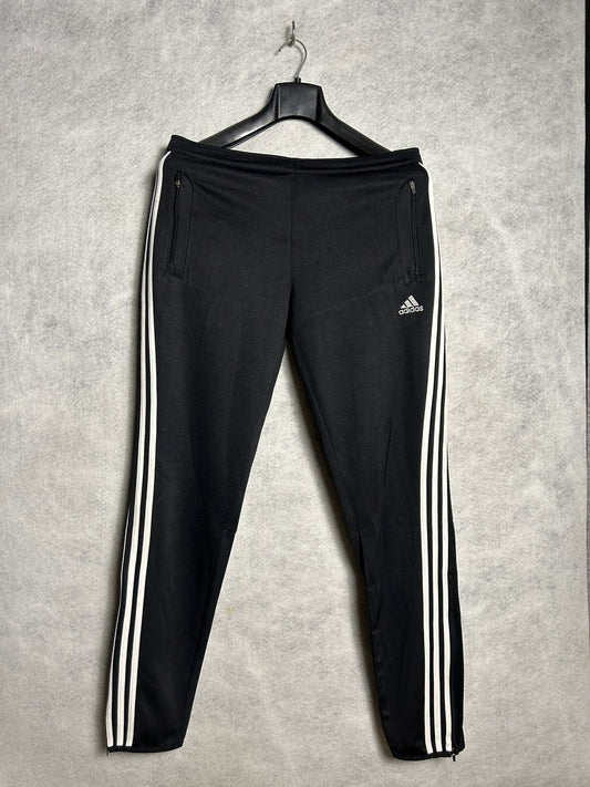 Adidas Black White Stripes Trouser - Large