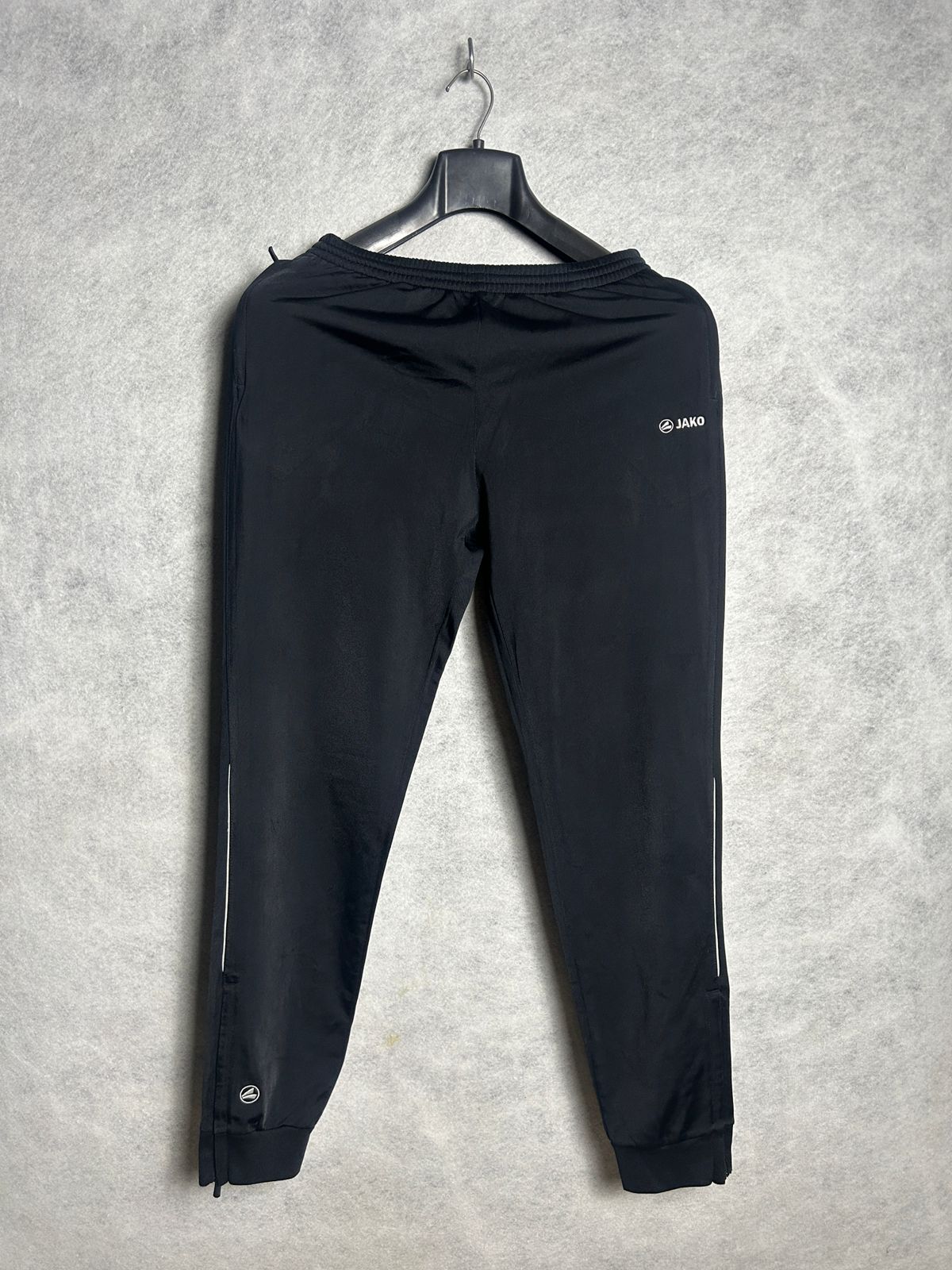 Jako Black Gray Logo Trouser - Medium