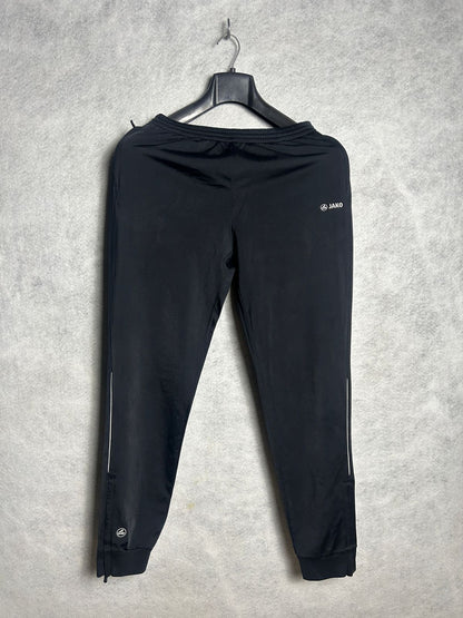 Jako Black Gray Logo Trouser - Medium