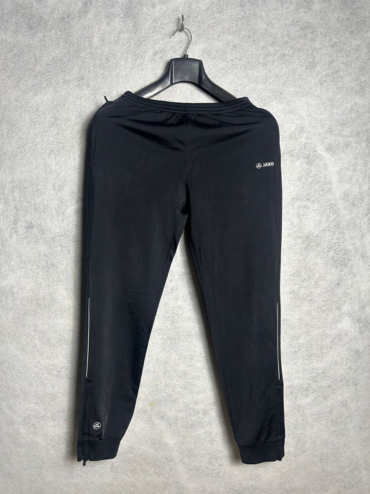 Jako Black Gray Logo Trouser - Medium