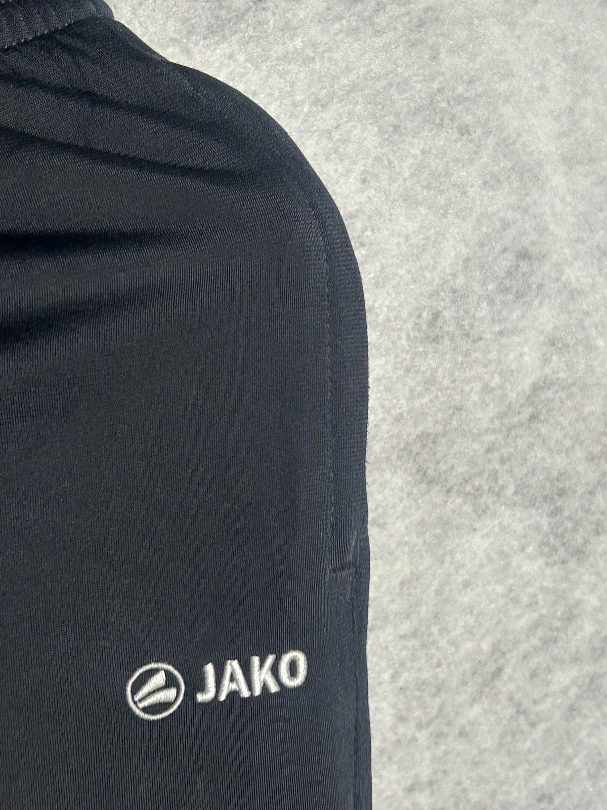 Jako Black Gray Logo Trouser - Medium