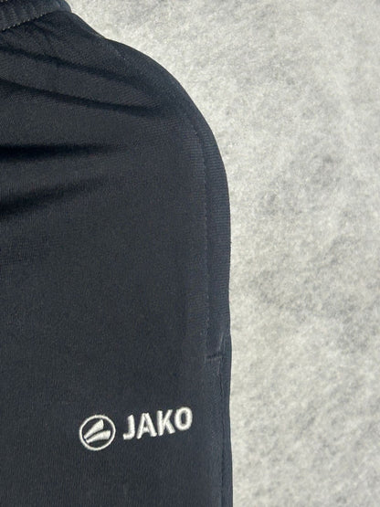 Jako Black Gray Logo Trouser - Medium