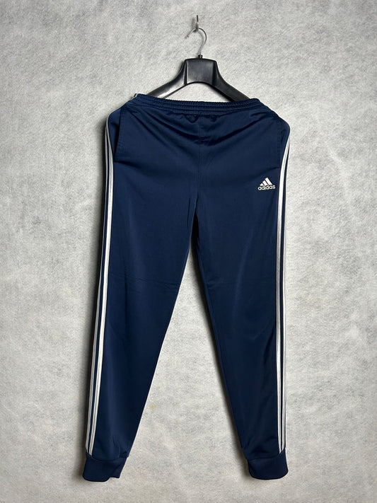 Adidas Blue White Stripes Trouser - Large
