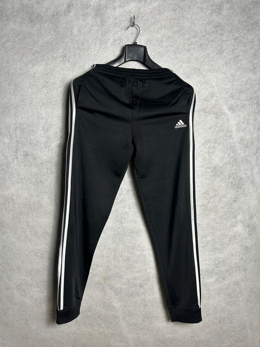 Adidas Black White Stripes Trouser - Large