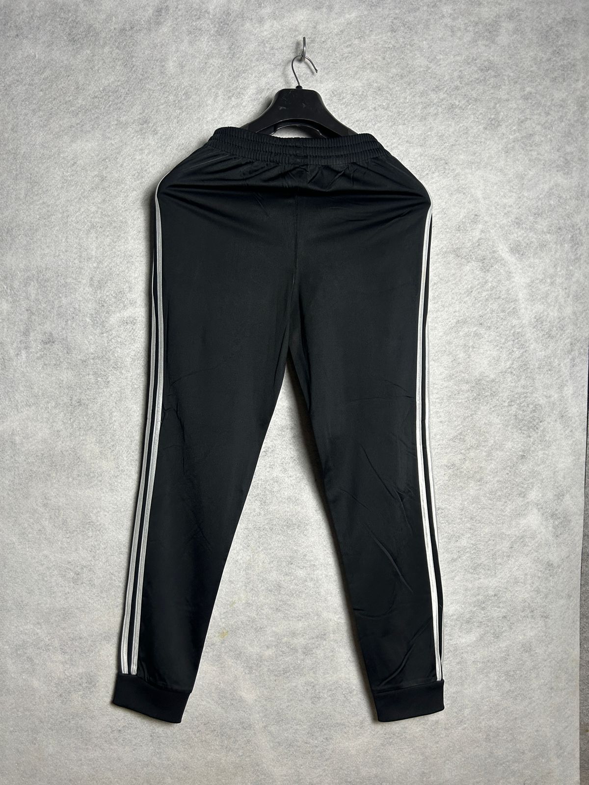 Adidas Black White Stripes Trouser - Large