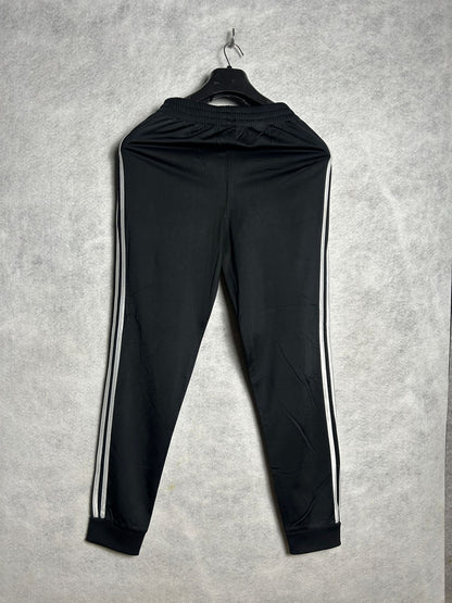 Adidas Black White Stripes Trouser - Large