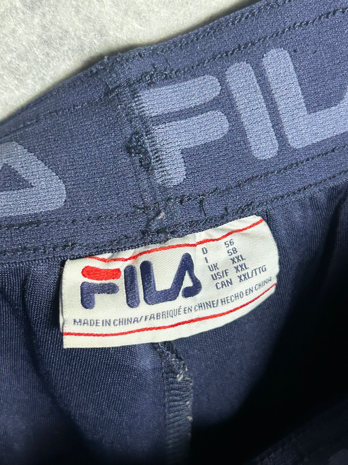 Fila INK Blue Trouser - XXL