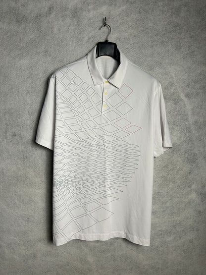 Nikie Golf White Polo - XL