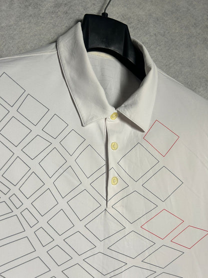 Nikie Golf White Polo - XL