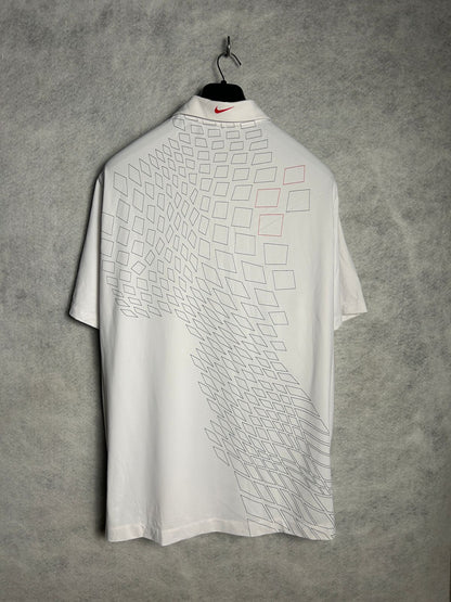 Nikie Golf White Polo - XL