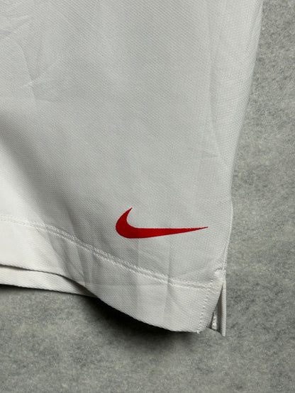 Nikie Golf White Polo - XL