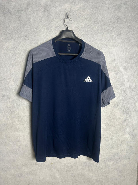 Adidas Blue Round Neck - XXL