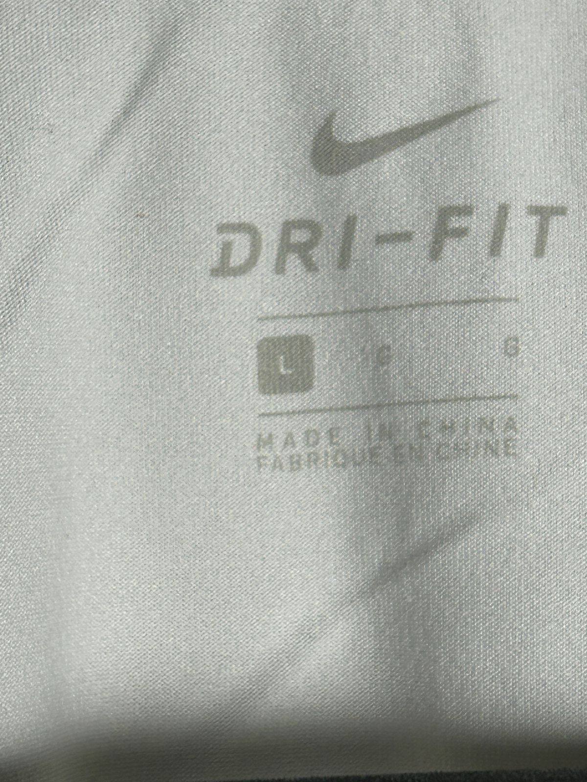 Nike White Dri Fit - Large
