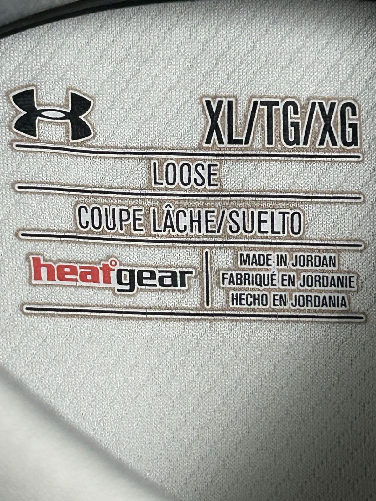 Under Armour White Heat Gear Polo - XL