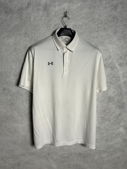 Under Armour White Heat Gear Polo - XL
