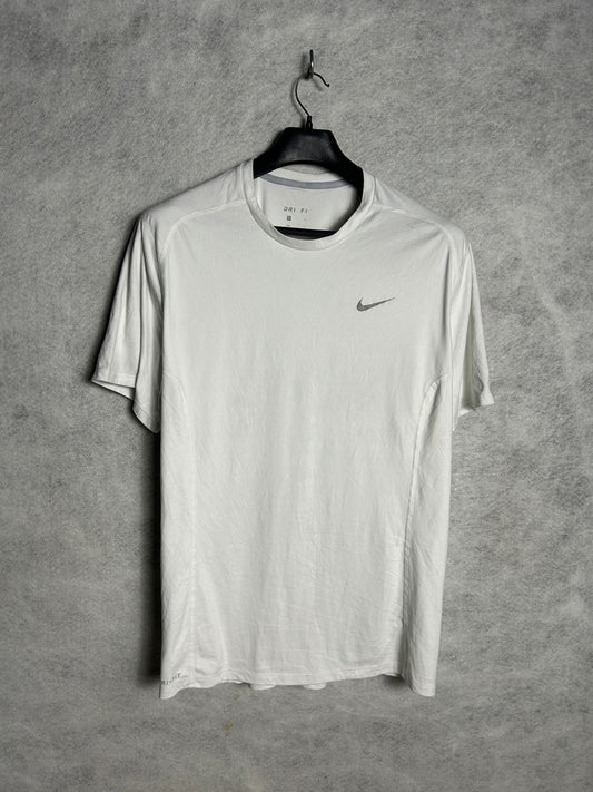Nike White Round Neck - XL