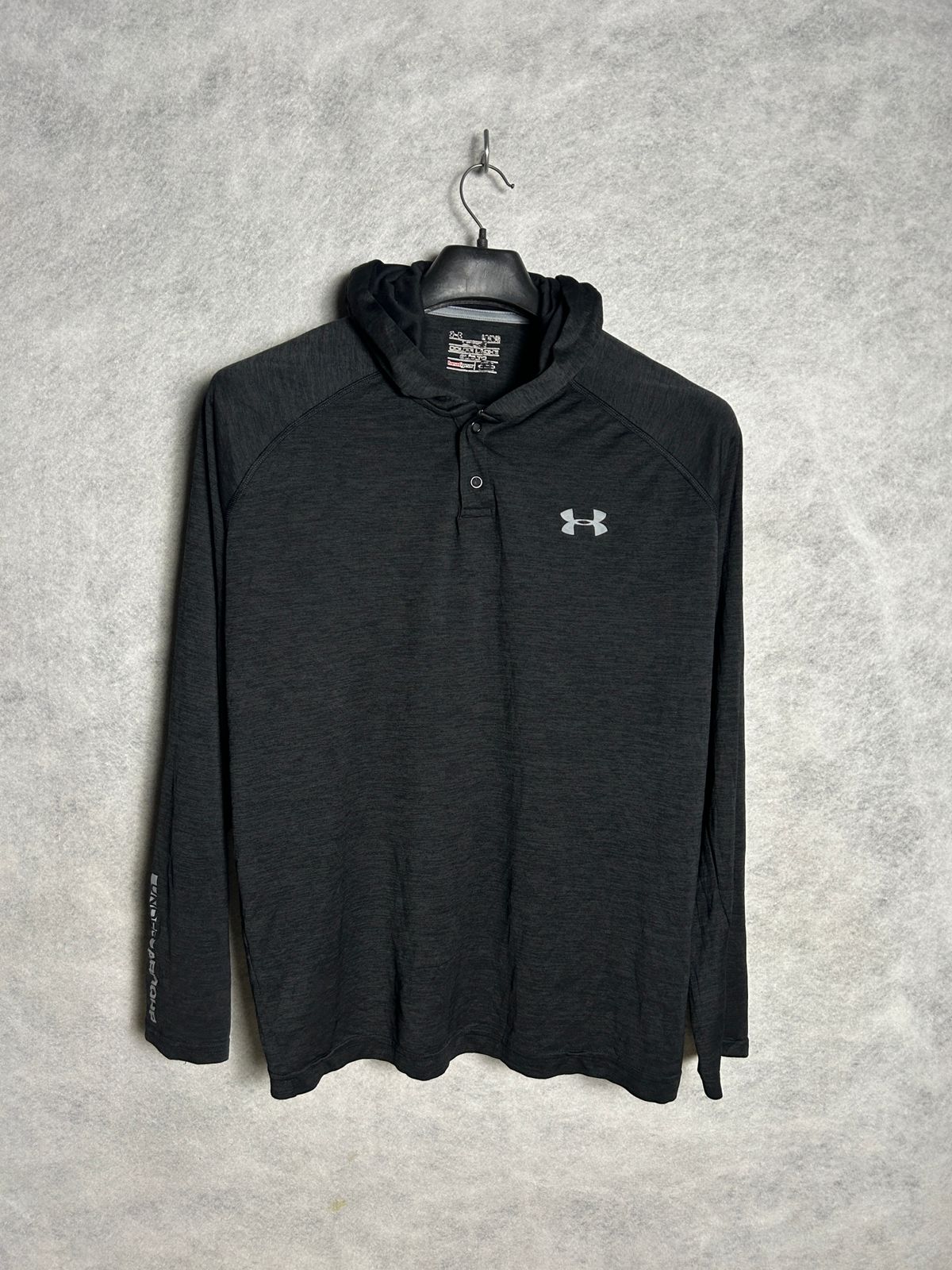 Under Armour Black Training Upper Round Neck - XL
