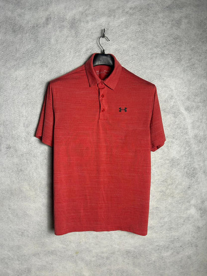Under Armour Polo Red - Medium