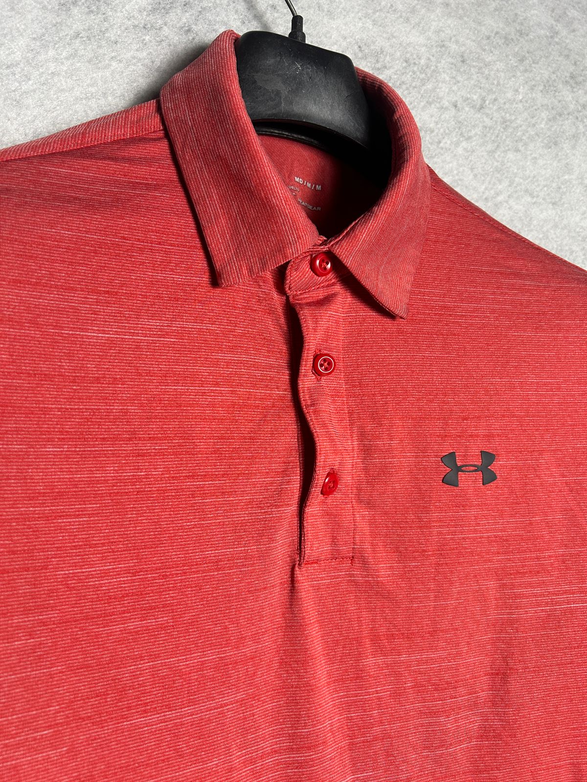 Under Armour Polo Red - Medium