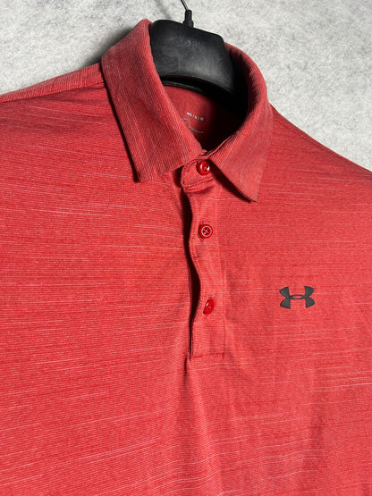 Under Armour Polo Red - Medium