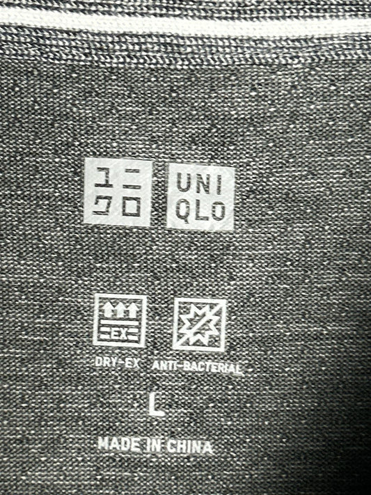 Uniqlo Gray Polo - Large
