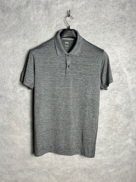 Uniqlo Gray Polo - Large