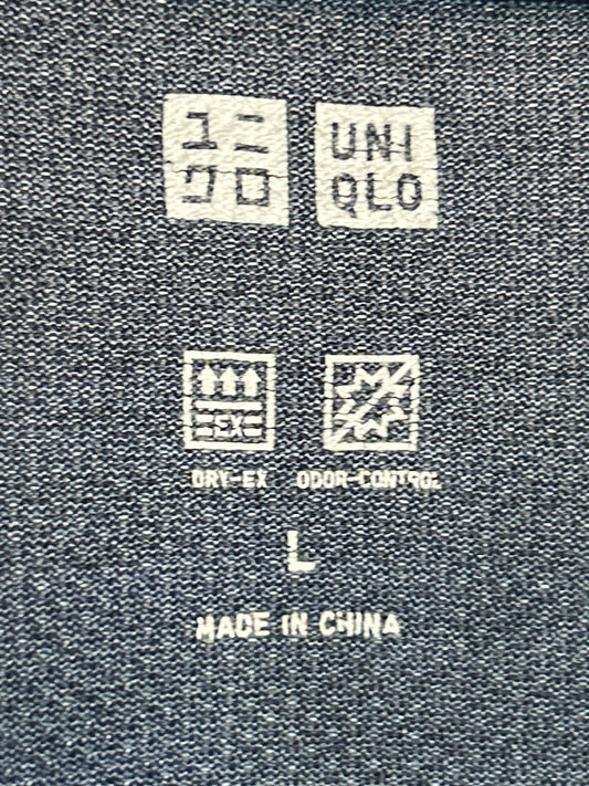 Uniqlo Blue Round Neck - Large