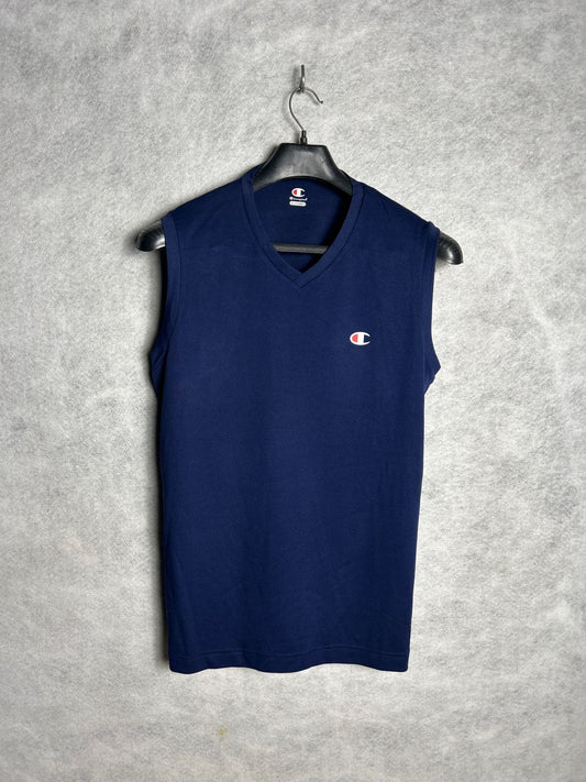 Champion Sando Double Dry Round Neck - Small