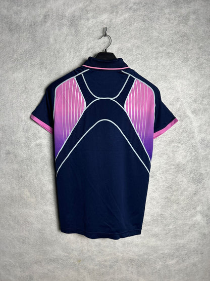 Butterfly Blue Polo - Large