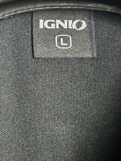 Ignio Black Zip Polo - Large