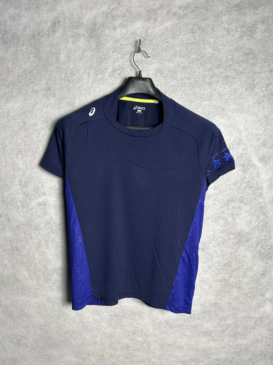 Asics Blue Round Neck - Large