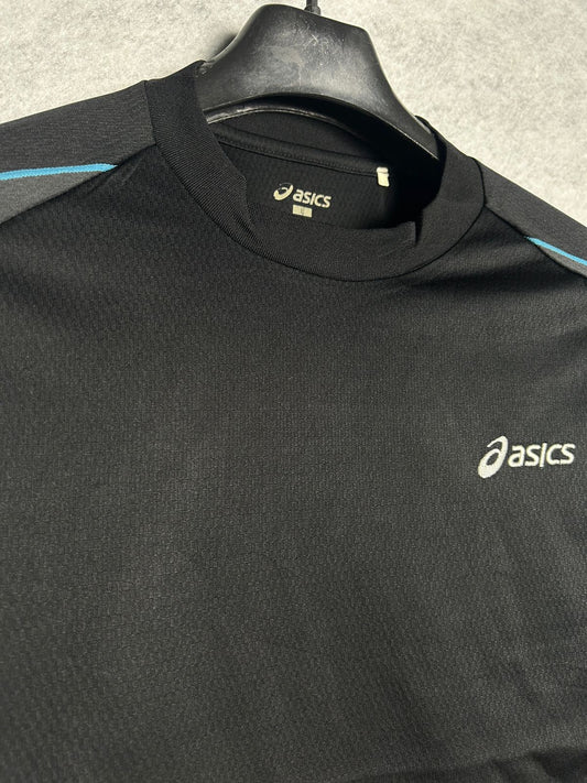 Asics Black Round Neck - Large