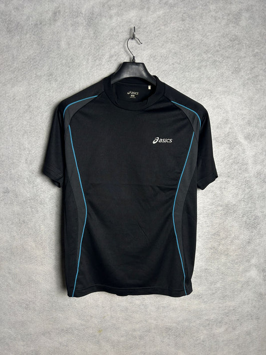 Asics Black Round Neck - Large