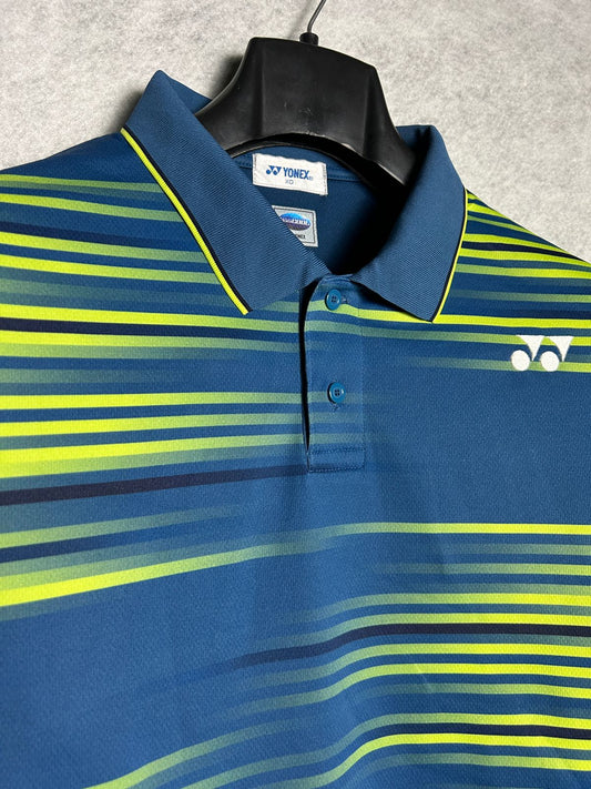 Yonex Blue & Green Polo - XL