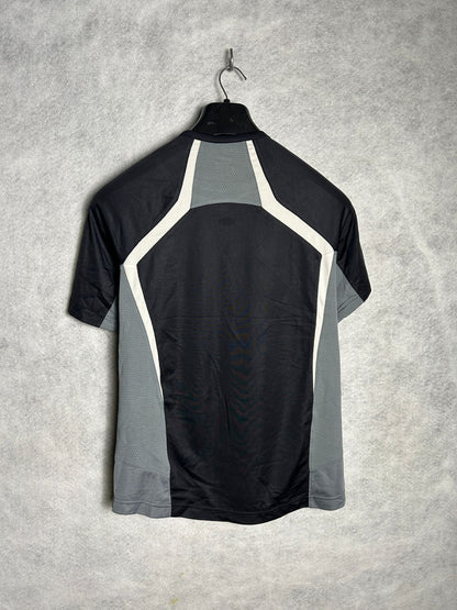 Adidas Black & Gray Round Neck - Small