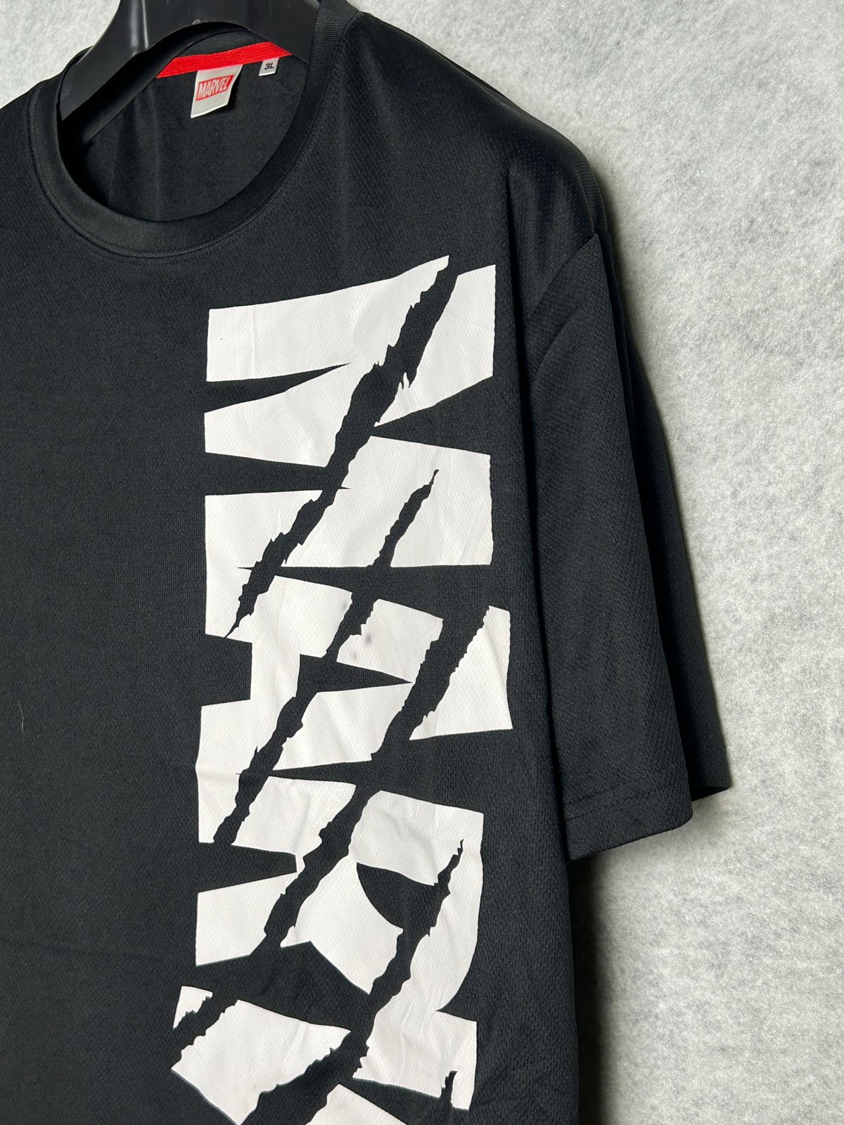 Marvel Black Round Neck - 3L