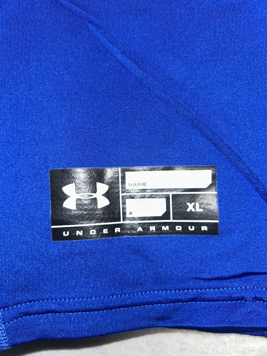 Under Armour Blue Compression Round Neck - XL
